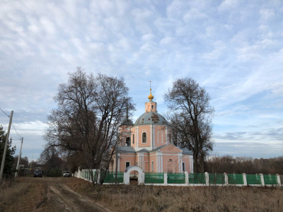 Церковь Александра Кипрского в селе Ченцово, 1758 г. Церковь Александра Кипрского в селе Ченцово, 1758 г..